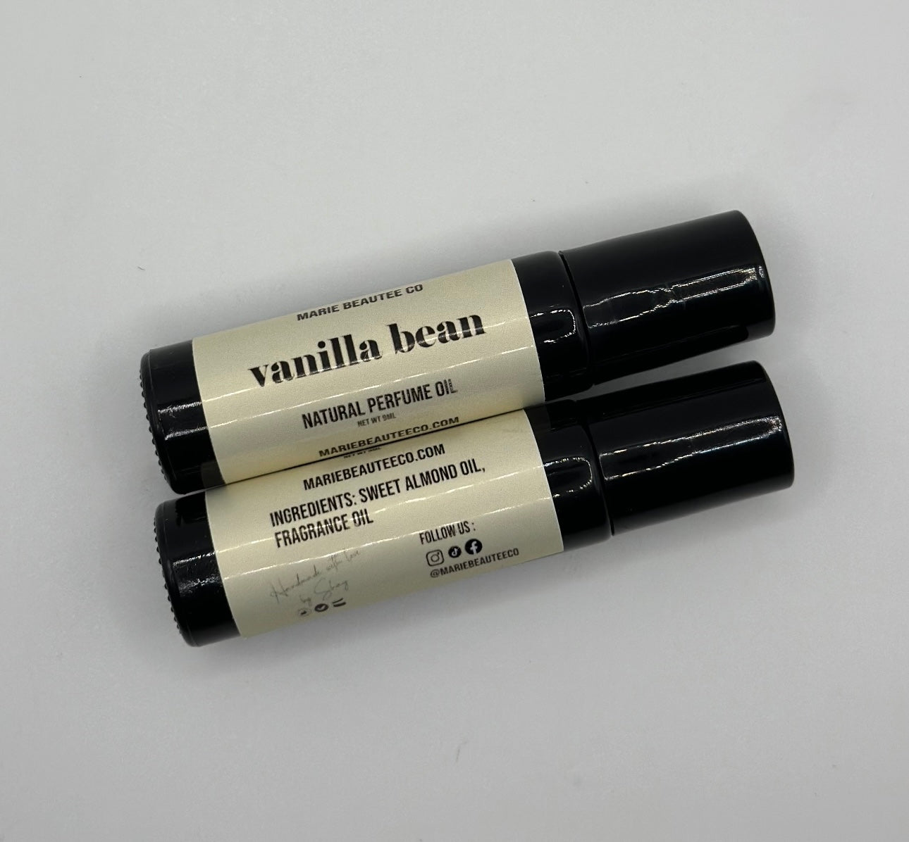 Vanilla Bean Roll on Perfume Oil | Roll on Oil | Perfume Oil | Natural Perfume | Roll on Fragrance | Scented Oil | Fragrance Roll On Oil