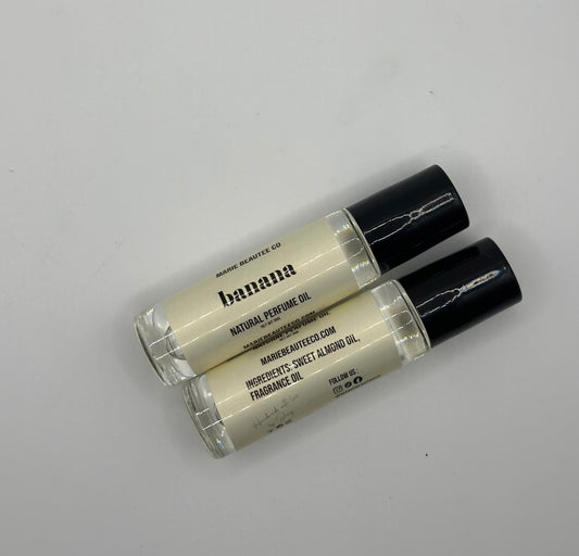 Banana Roll on Perfume Oil | Fruity Roll on Oil | Perfume Oil | Natural Perfume | Roll on Fragrance | Scented Oil | Fragrance Oil