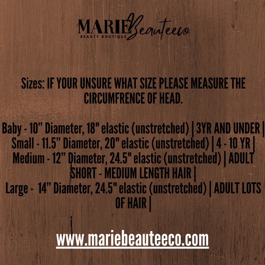 Red Pink Reversible Satin Bonnet: Reversible Adjustable Silk Sleep Cap